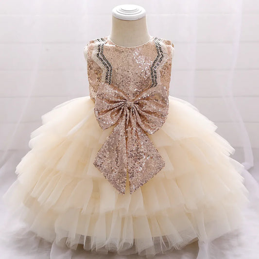 www.houseofclaire.com Champagne Gold Baby Party Wear Dress Toddler Party Wear Gold dress Baptism Dresses for Baby girls in Bangalore Baptism Dresses for baby girls in India Online Sequence Baby Girl Party Birthday Dress Gold Sequin Fluffy Short Ball Gown for Baby Girls Toddler Girls Online in India Party wear dresses in Bangalore Best seller Gold Princess Barbie Party Wear Birthday Grand Dresses by House of Claire in Bangalore Leading Seller for Kids Dresses Short Baby Ball Gown Dress