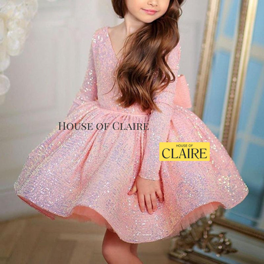 Little Girls Party Wear Dresses 3 Years above HOUSE OF CLAIRE