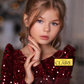 New Arrivals - Luxury royal Ruby Red Sequins short Party wear Ball Gown Dress for girls