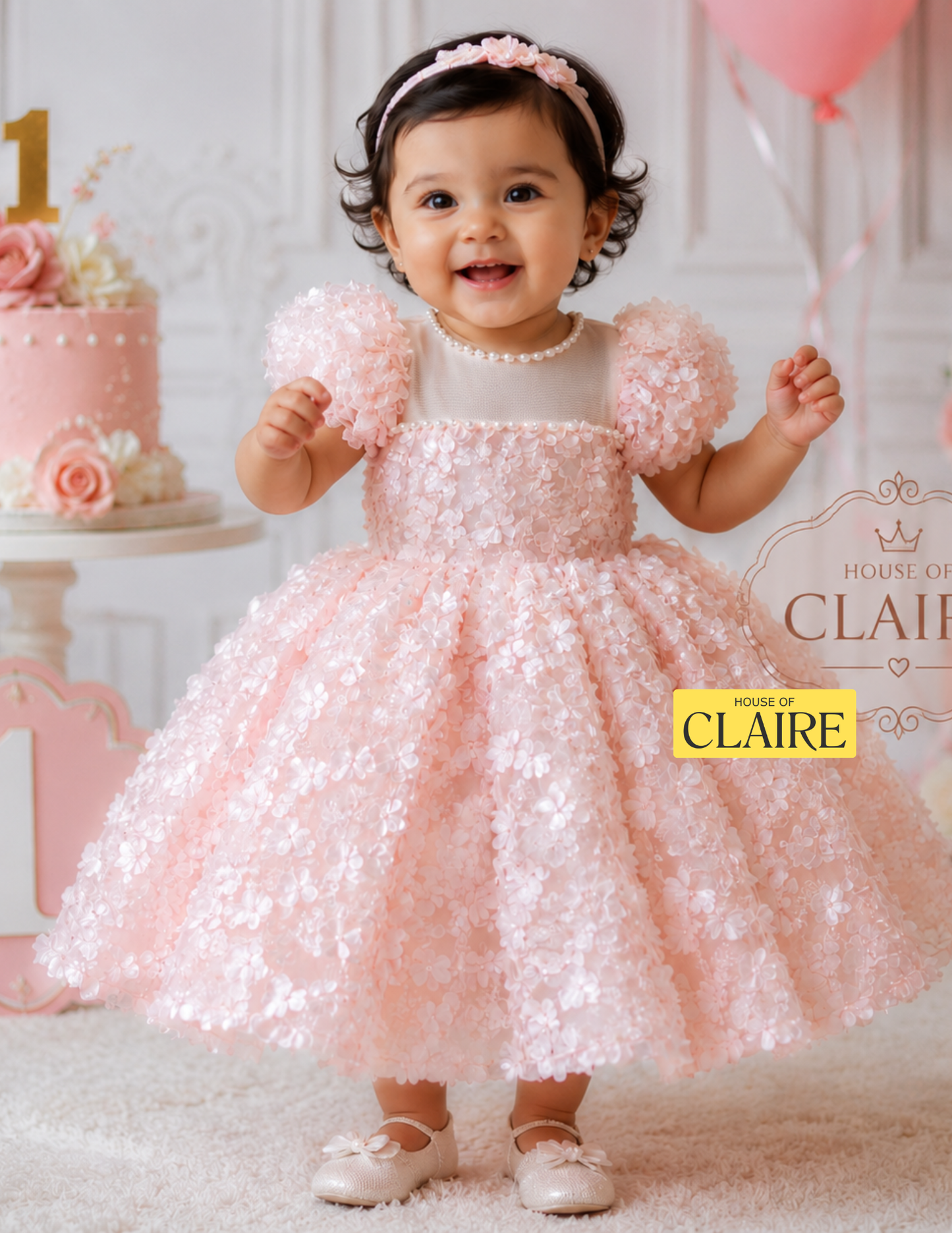 House of Claire™ Blush Blossom Luxury Party Dress for Girls in Blush Pink | Soft Floral Princess Birthday Dress
www.houseofclaire.com