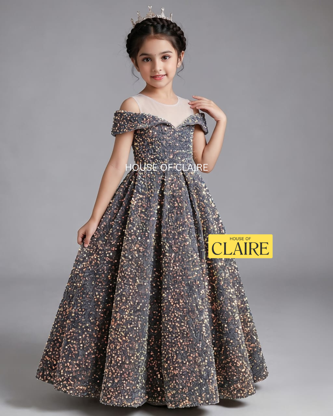House of Claire™ Twilight Sparkle Luxury Ball Gown for Girls with Half-Length White Petticoat | Birthday, Wedding & Princess Party Dress
www.houseofclaire.com