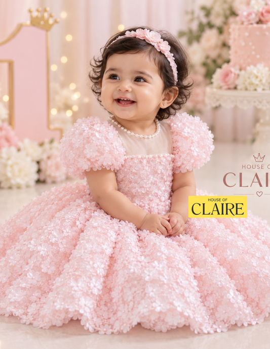 House of Claire™ Blush Blossom Luxury Party Dress for Girls in Blush Pink | Soft Floral Princess Birthday Dress
www.houseofclaire.com