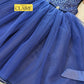 www.houseofclaire.com Royal blue party wear for baby girls 1st birthday or 2nd birthday Kids Online Best party wear Birthday dresses online in India Bangalore Party wear kids dresses by House of Claire is best in Kidswear for baby girls birthday dress 