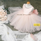 House of Claire - Luxury Fondant Pink Princess 1st Birthday Dress
