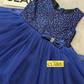 www.houseofclaire.com Royal blue party wear for baby girls 1st birthday or 2nd birthday Kids Online Best party wear Birthday dresses online in India Bangalore Party wear kids dresses by House of Claire is best in Kidswear for baby girls birthday dress 