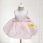House of Claire - Luxury Fondant Pink Princess 1st Birthday Dress