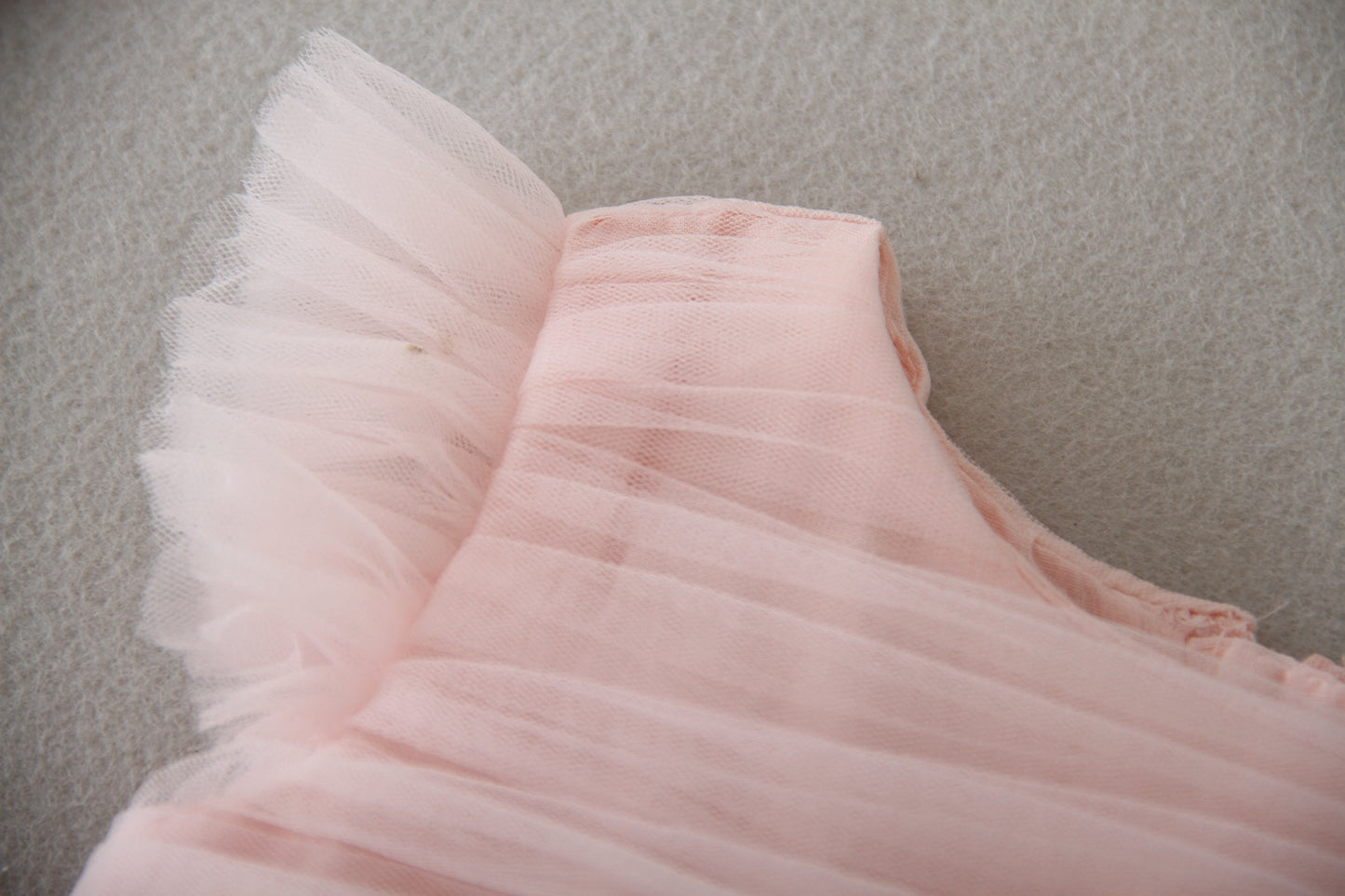 houseofclaire.com Pastel Pink baby flower girl dress