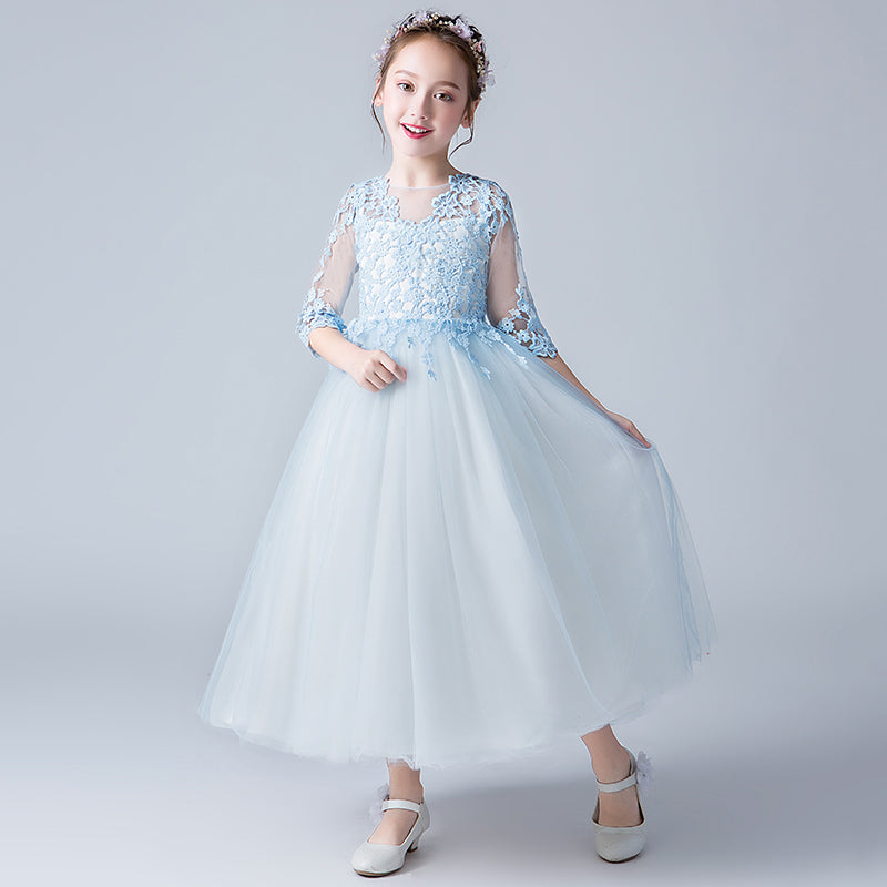 houseofclaire.com Limited Edition Classic Sky blue ball gown