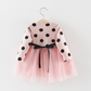 Pink Polka Dress