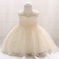 houseofclaire.com Fairy Pearl Crème baby gown dress