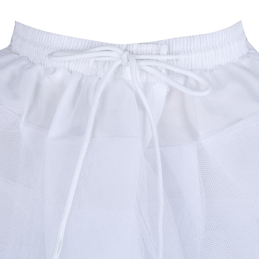 2-layered short Inner-skirt for dress